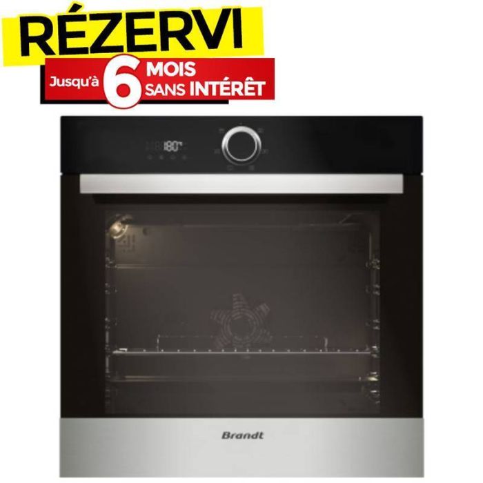 Four Encastrable Électrique BRANDT BXE5532X 73 Litres - Noir