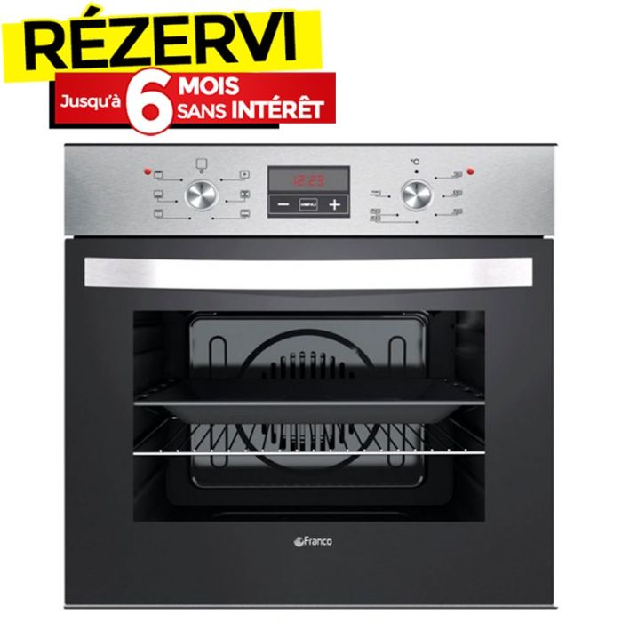 Four Encastrable Électrique FRANCO FR-600X 66 Litres - Inox