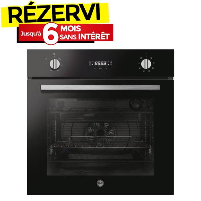 Four Encastrable Electrique HOOVER HOC3T3258BI 65 Litres - Noir