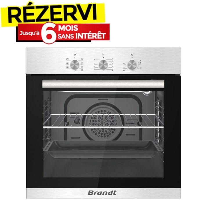 Four Encastrable Multifonction BRANDT BOE6707TX 60L - Inox