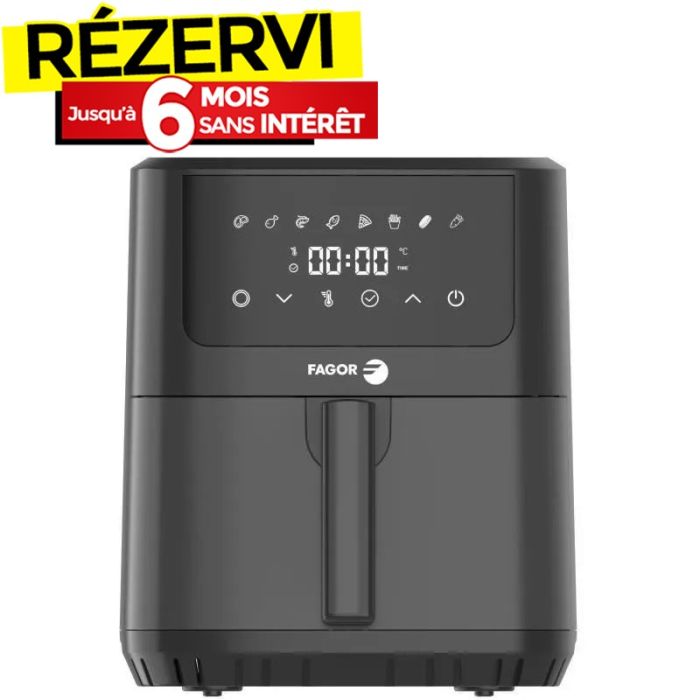 Friteuse Sans Huile FAGOR FGR65 6.5L - Noir