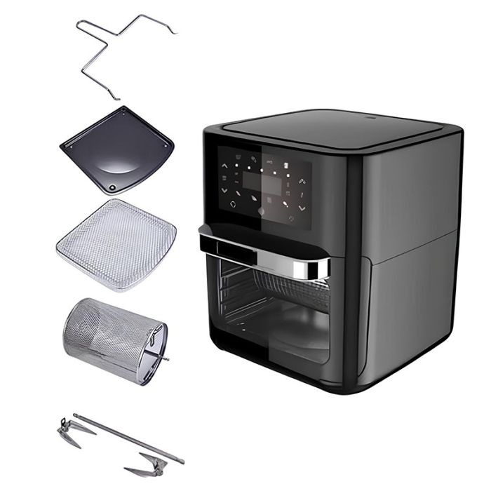Friteuse Sans Huile IRONIX WMN55-5 12 Litres - Noir