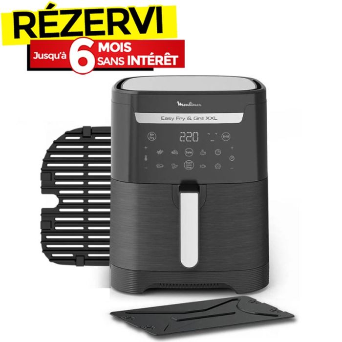 Friteuse Sans Huile MOULINEX EZ801810 6.5 L - Noir