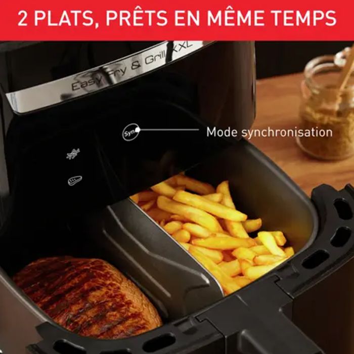 Friteuse Sans Huile MOULINEX EZ801810 6.5 L - Noir