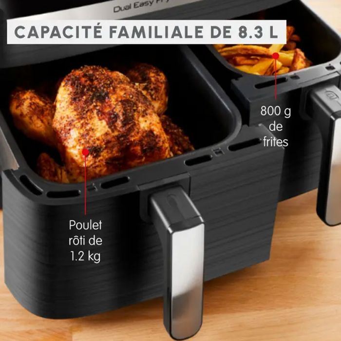 Friteuse Sans Huile MOULINEX EZ905B20 2450Watts - Noir