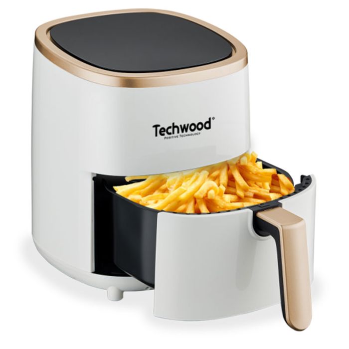 Friteuse Sans Huile TECHWOOD TFR-350SHD 3.5L - Blanc