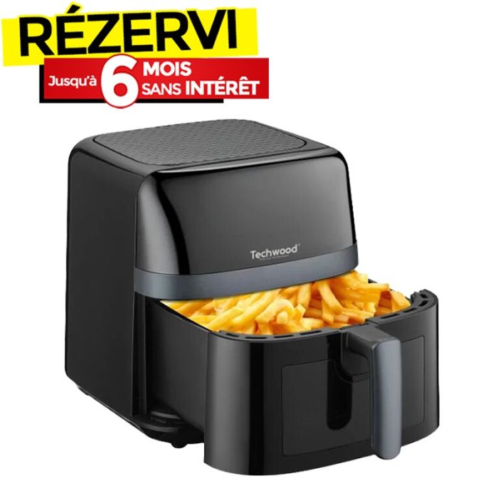 Friteuse Sans Huile TECHWOOD TFR-806SHD 8L - Noir