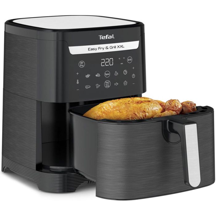 Friteuse Sans Huile TEFAL Easy Fry & Grill XXL 6.5L - Noir