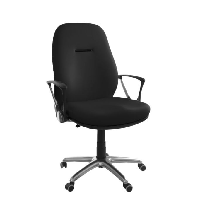 Fauteuil Opérationnel PM + Base Polypropylène - Noir