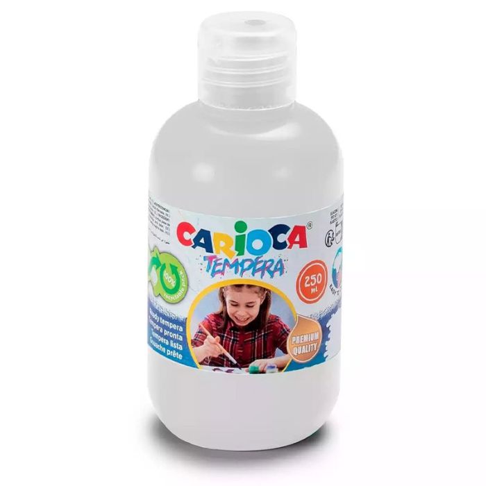 Gouache liquide CARIOCA 250 ml Blanc