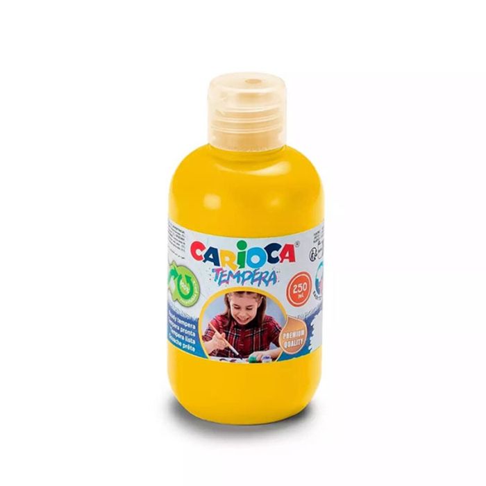 Gouache liquide CARIOCA 250 ml Jaune primaire