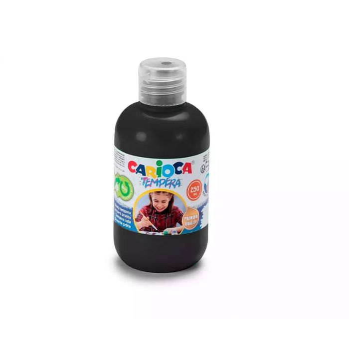 Gouache liquide CARIOCA 250 ml Noir 