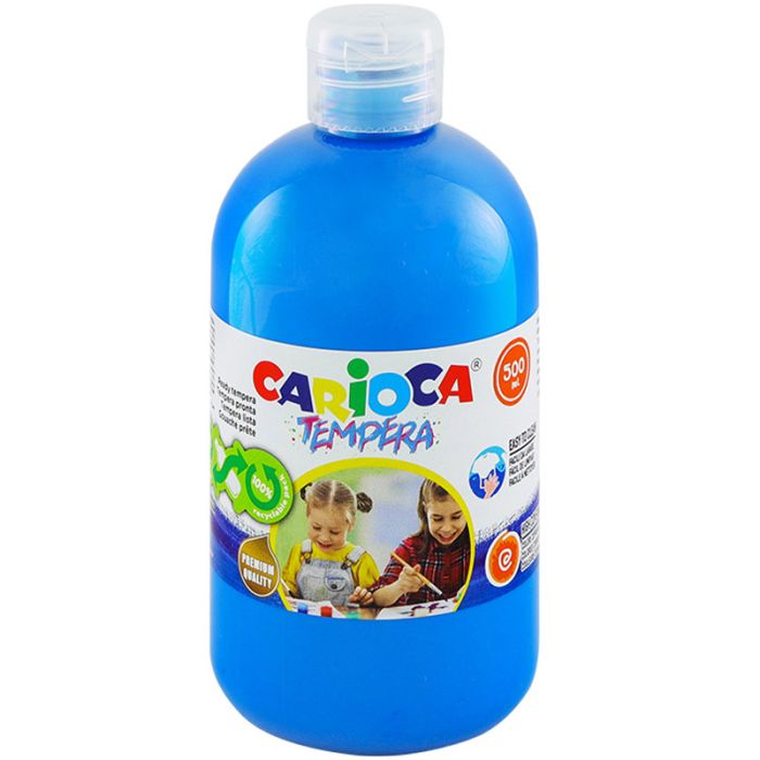 Gouache liquide CARIOCA 500 ml Cyan 