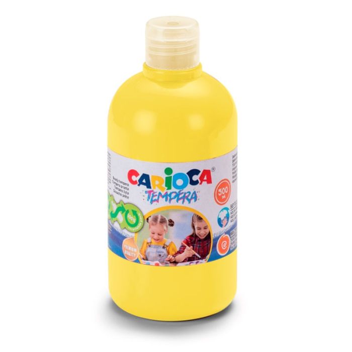 Gouache liquide CARIOCA 500 ml Jaune primaire 