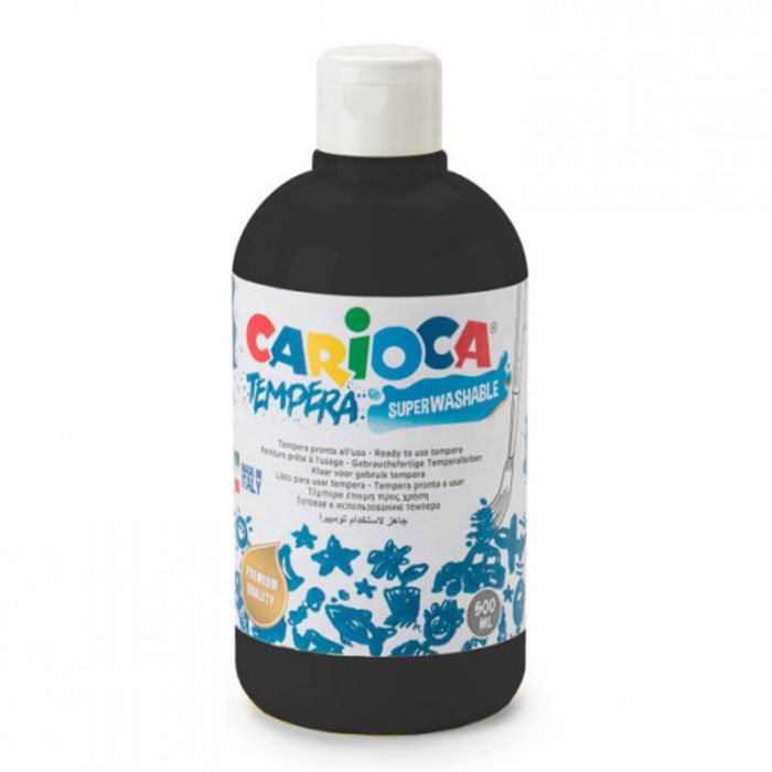 Gouache liquide CARIOCA 500 ml Noir