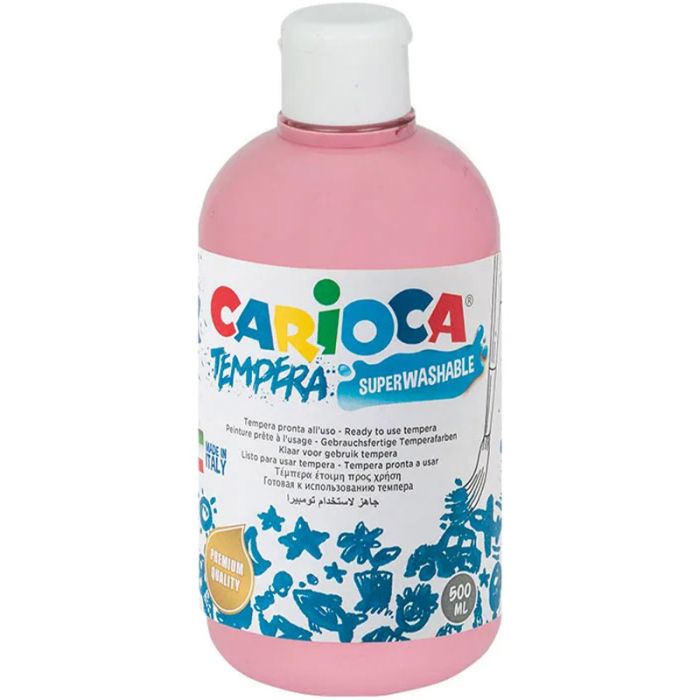 Gouache liquide CARIOCA 500 ml Rose 