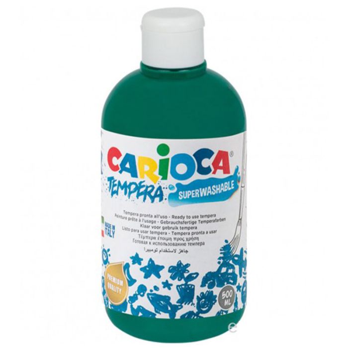 Gouache liquide CARIOCA 500 ml Vert Emeraude