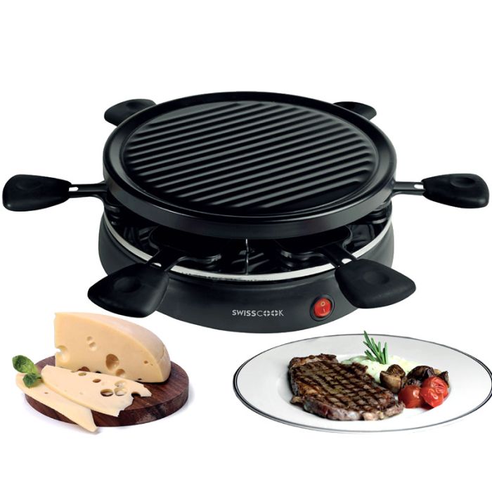 Appareil A Raclette SWISSCOOK GR-1526 800W - Noir