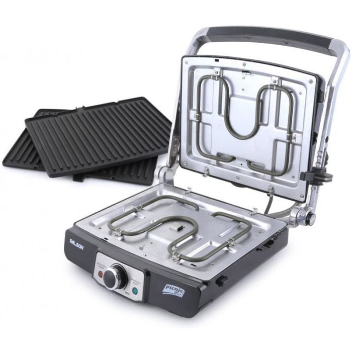 Grill Électrique PALSON PICNIC Plus 2000W - Inox 