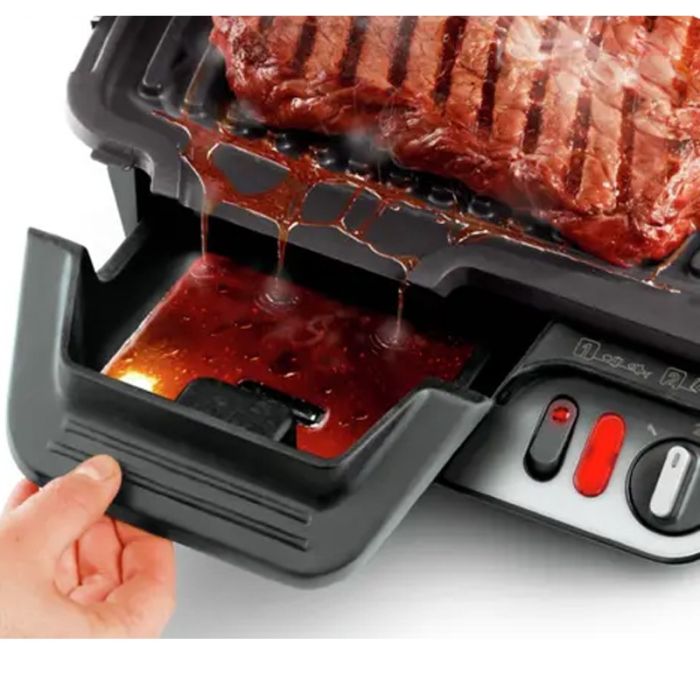 Grill Électrique TEFAL Ultracompact 600 Comfort 2000W - Noir