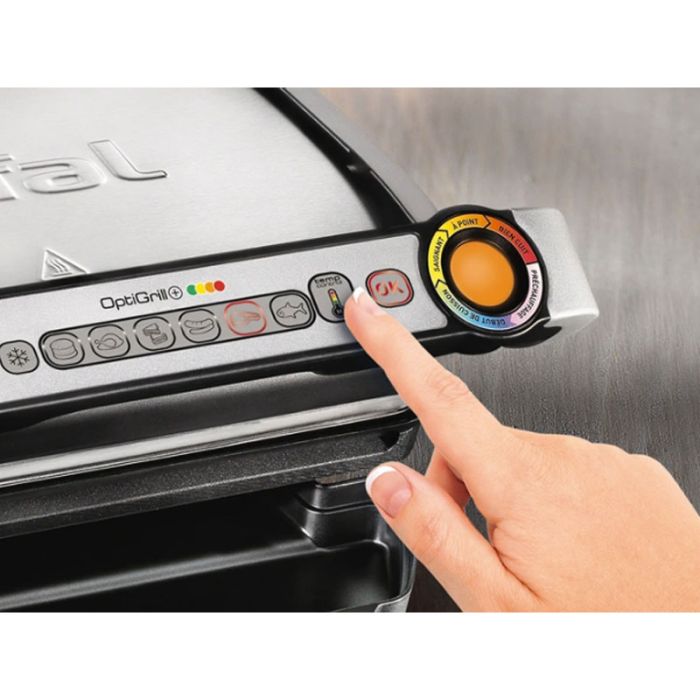 Grille A Viande TEFAL GC241D12 Intelligent 2000W - Chrome