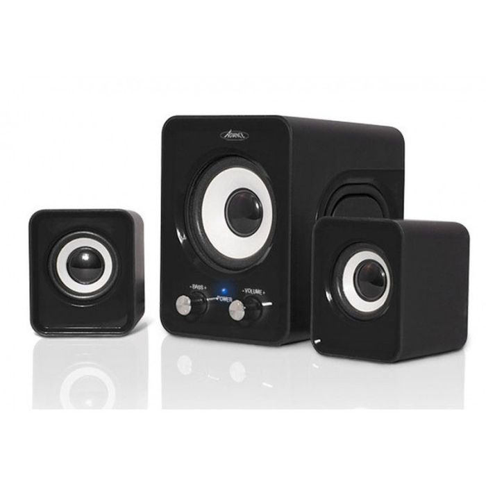 Haut Parleur Filaire ADVANCE Speaker 2.1 6 W - Noir