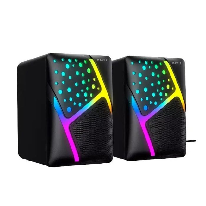 Haut Parleur Filaire HAVIT SK763 RGB - Noir