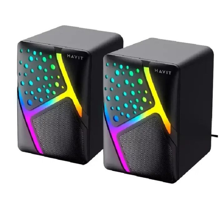 Haut Parleur Filaire HAVIT SK763 RGB - Noir