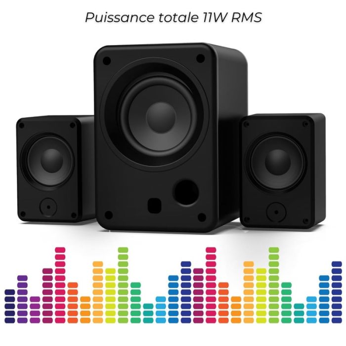 Haut-Parleur Encastrable Métal 11W RMS - Blanc Pour Plafond/Mur