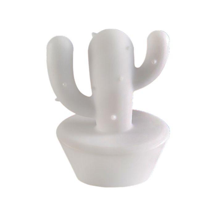 Haut Parleur Sans Fil BIGBEN Cactus lumineuse - Blanc