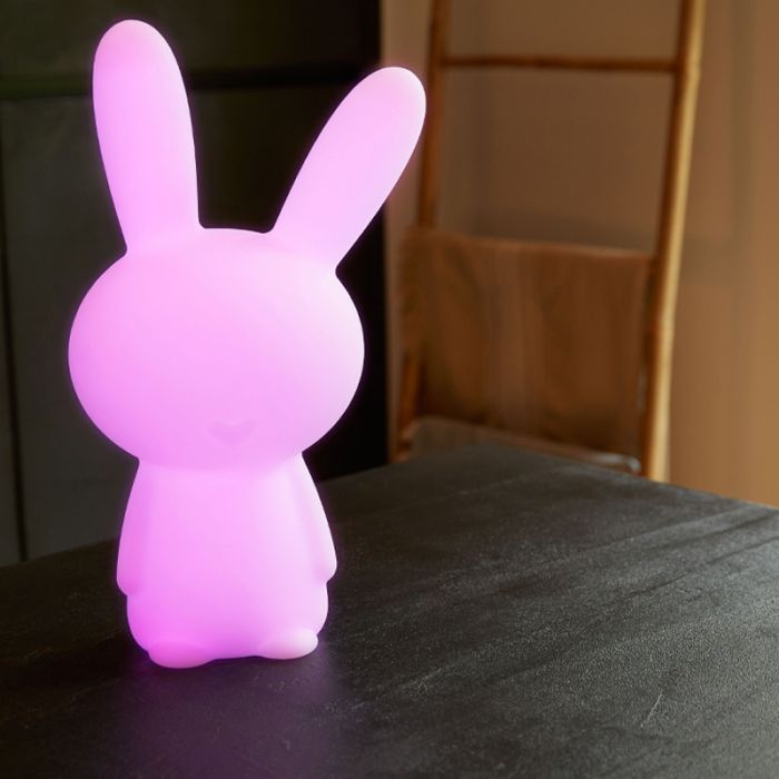 Haut Parleur Sans Fil BIGBEN Lapin lumineuse - Blanc