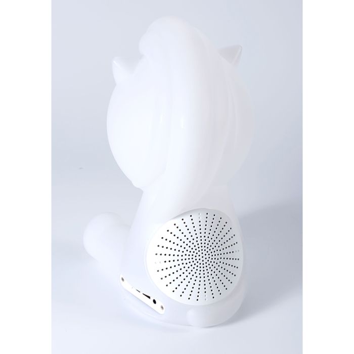 Haut Parleur Sans Fil BIGBEN Licorne lumineuse - Blanc