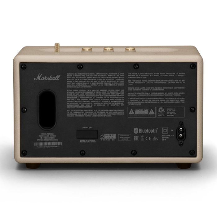 Haut Parleur Sans Fil MARSHALL Acton III Bluetooth - Crème