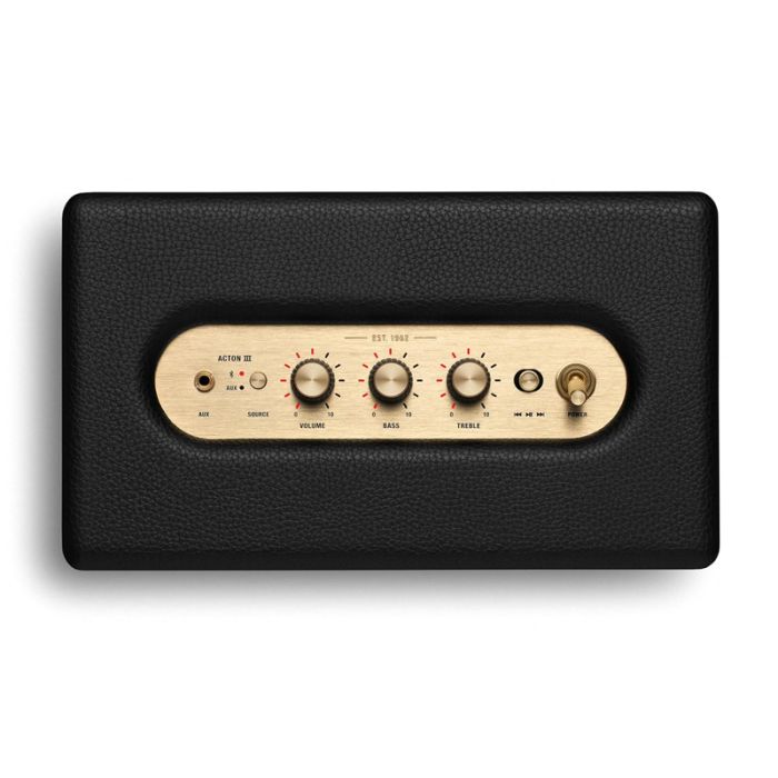 Haut Parleur Sans Fil MARSHALL Acton III Bluetooth - Noir 