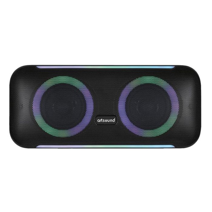 Haut Parleur Sans Fil Portable ARTSOUND Lightbeats M - Noir