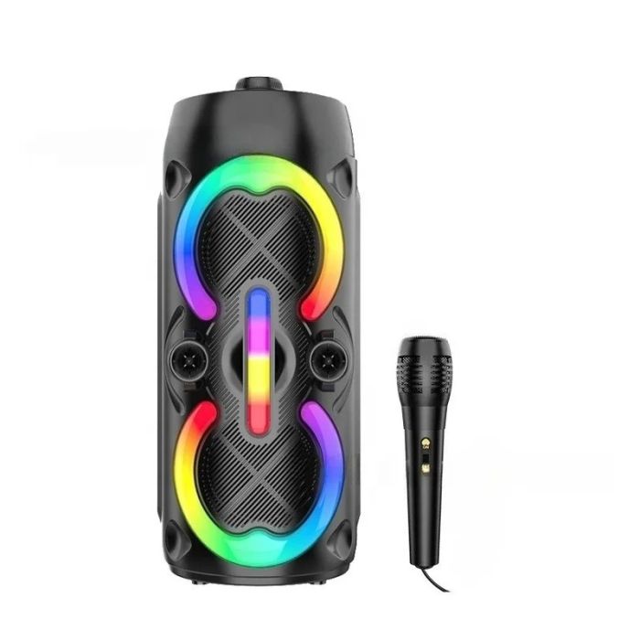 Haut Parleur Sans Fil ZQS 4292 avec Microphone - Noir