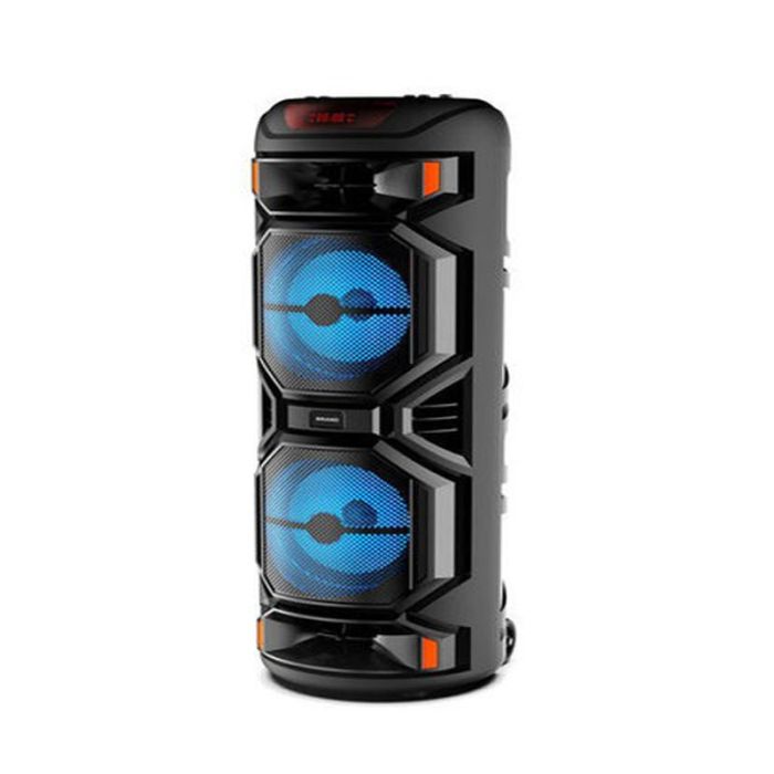 Haut Parleur Sans Fil ZQS 8221 Rechargeable Avec Télécommande - Noir