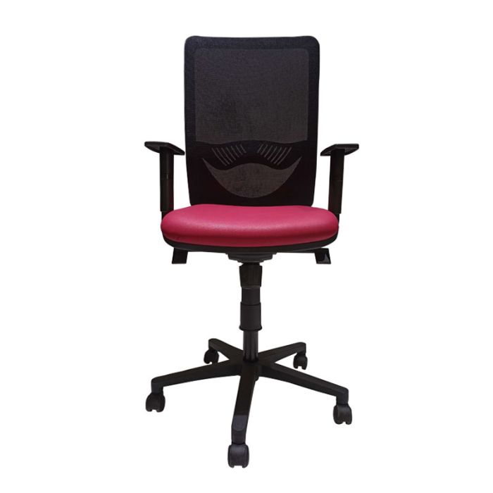 Fauteuil Opérationnel DUKE En Simili Cuir Avec Accoudoirs Réglable - Rose Fushia