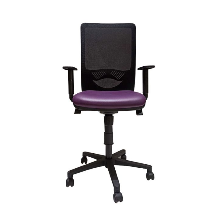 Fauteuil Opérationnel DUKE En Simili Cuir Avec Accoudoirs Réglable - Violet