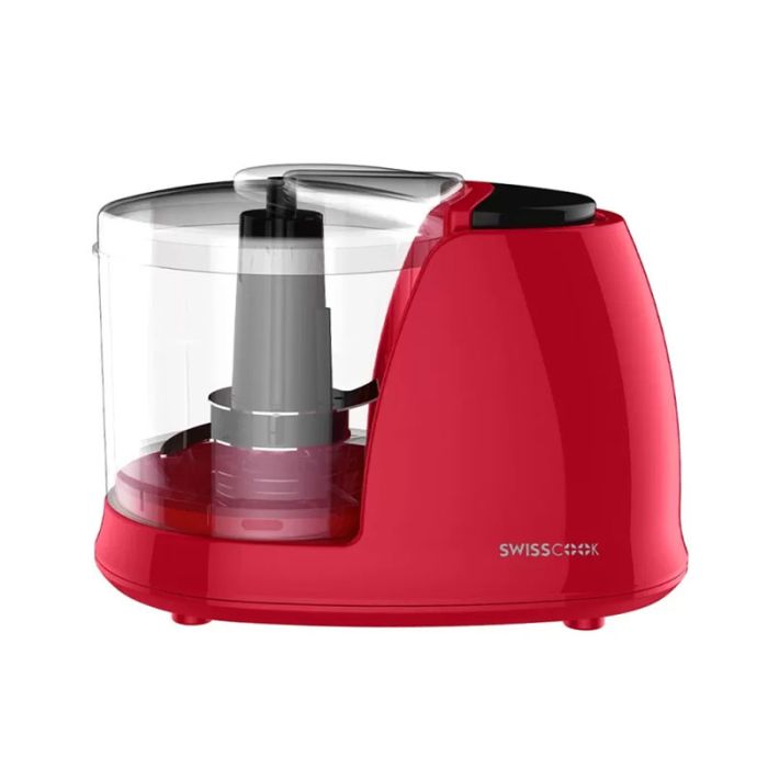 Mini Hachoir Premium Edition SWISSCOOK BL-2096-SIN 150W - Rouge