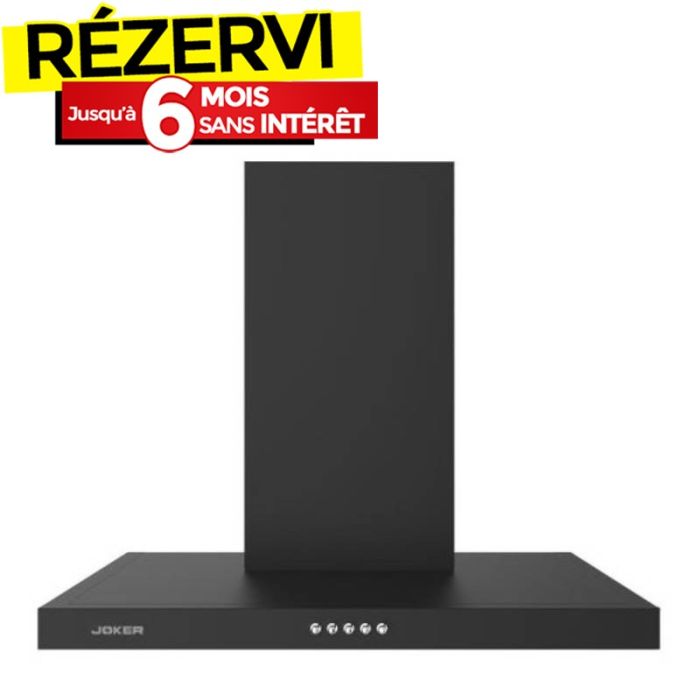 Hotte Cheminée JOKER JHCSW-1390B 90cm - Noir