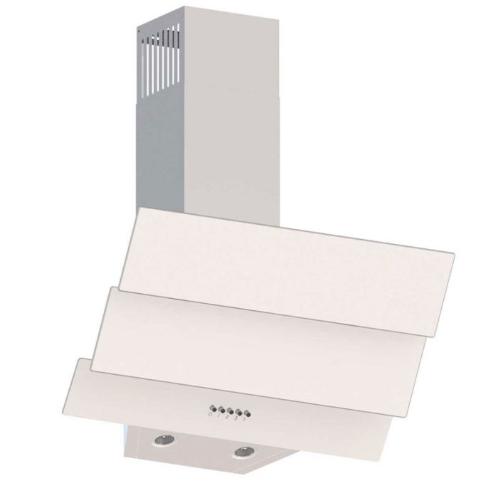 Hotte Décorative AUXSTAR V3B 60cm - Blanc 