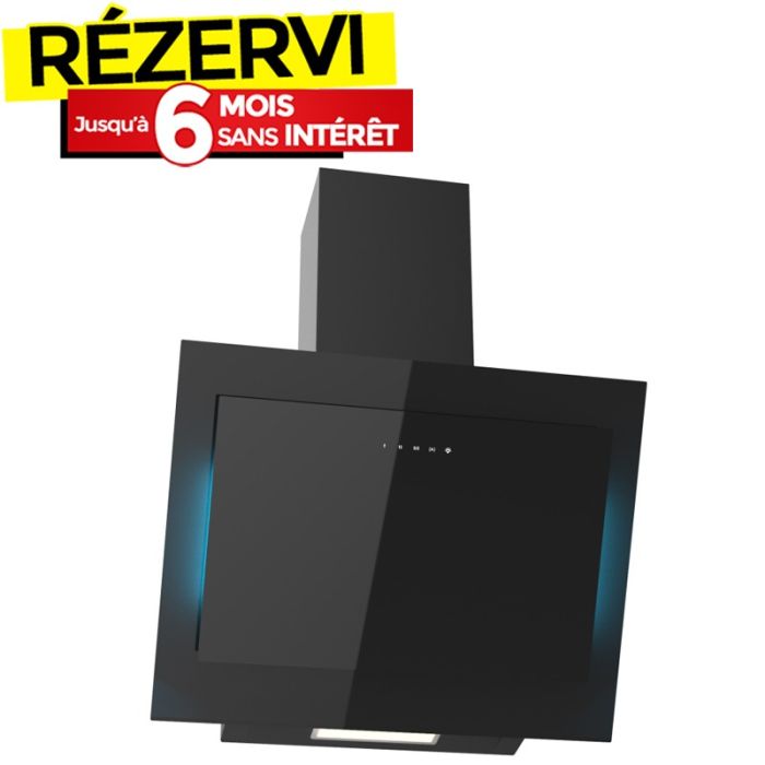 Hotte Décorative JOKER JHCTW-3960B 60cm - Noir