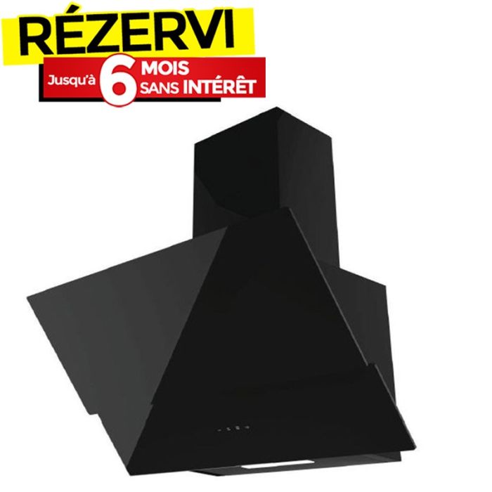 Hotte Décorative FOCUS GALAXY 90 90cm - Noir