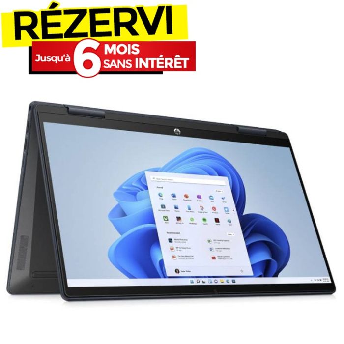 PC Portable HP Pavilion x360 2-in-1 14-ek1002nk i5 13è Gén 8Go 512Go SSD - Bleu