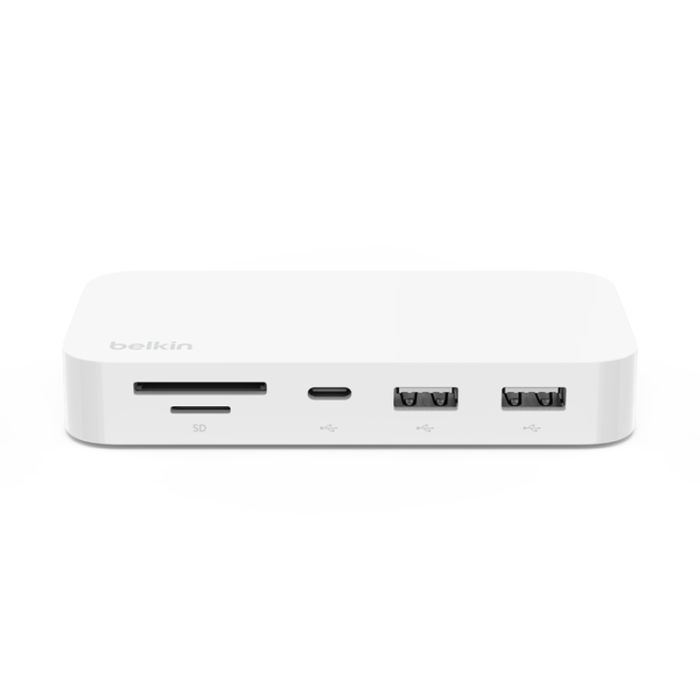 Hub USB-C BELKIN Multiport 6-en-1 Avec Support - Blanc