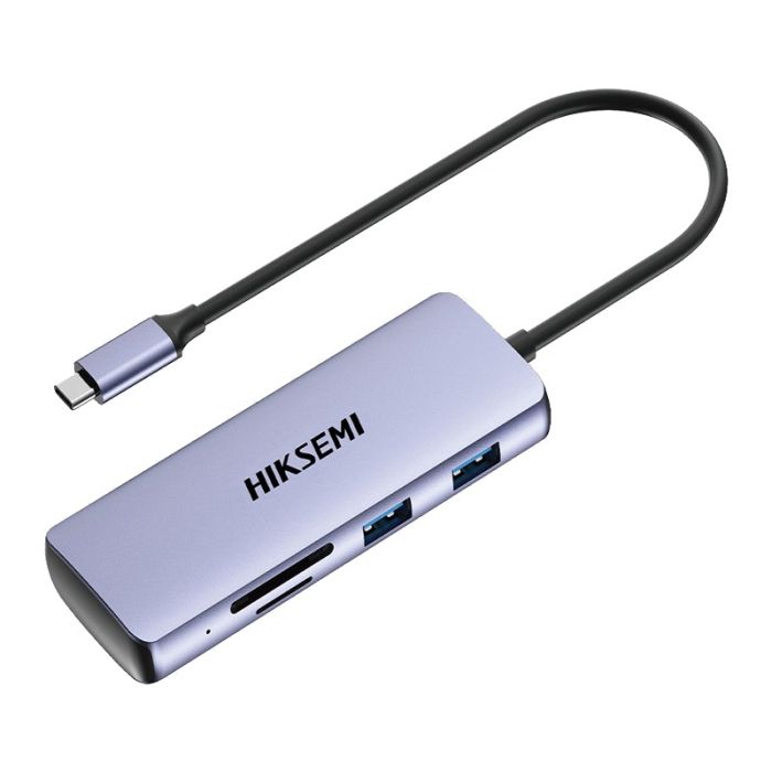 Hub USB HIKSEMI DS8 Type-C 8 EN1 - Gris