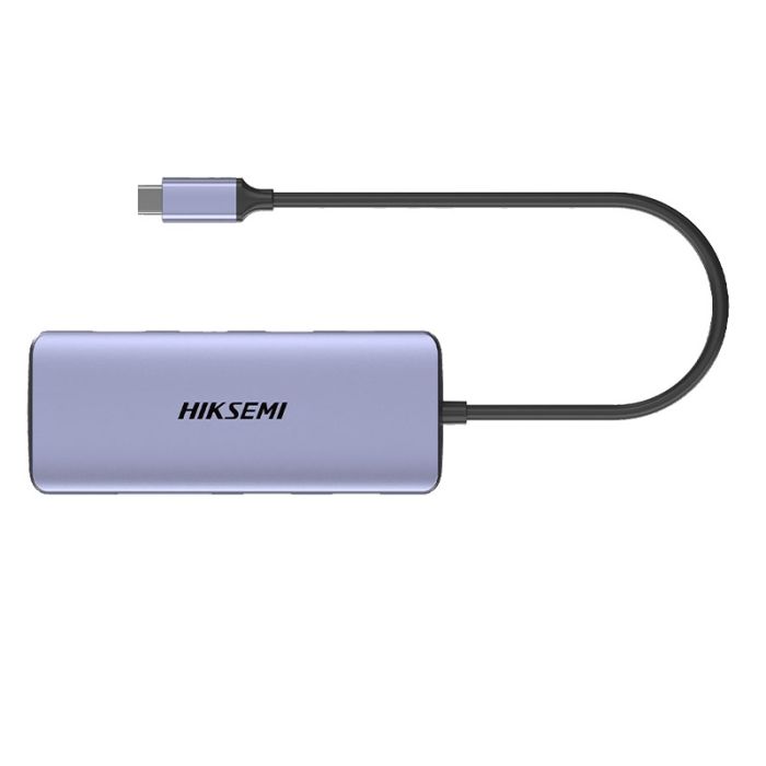 Hub USB HIKSEMI DS8 Type-C 8 EN1 - Gris