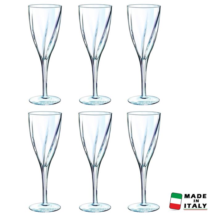 Lot De 6 Verres A Pied CRISTAL D'ARQUE Elixir 25 cl