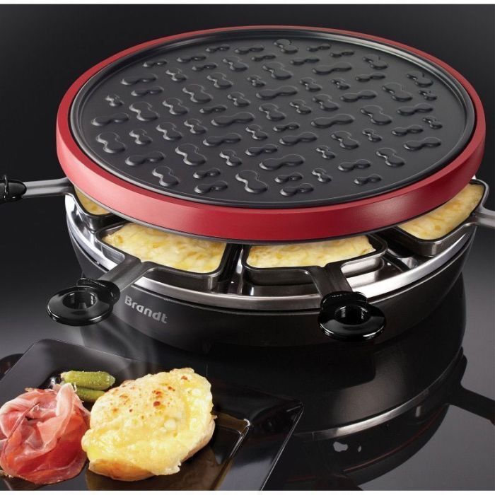 Appareil A Raclette BRANDT RAC800MG2 900W - Noir